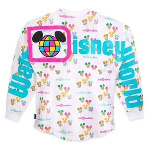 Walt Disney World 50th Anniversary Vault Collection Balloon Spirit Jersey XS